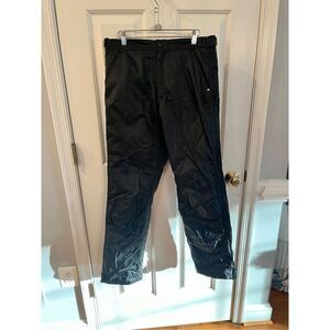 Fieldsheer Black Insulated Leg Zip Motorcycle Pants sz 32 EUC